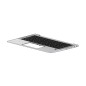 HP Top Cover W/Keyboard BL FR